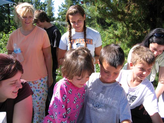 2006 family reunion in Yellowstone National Park